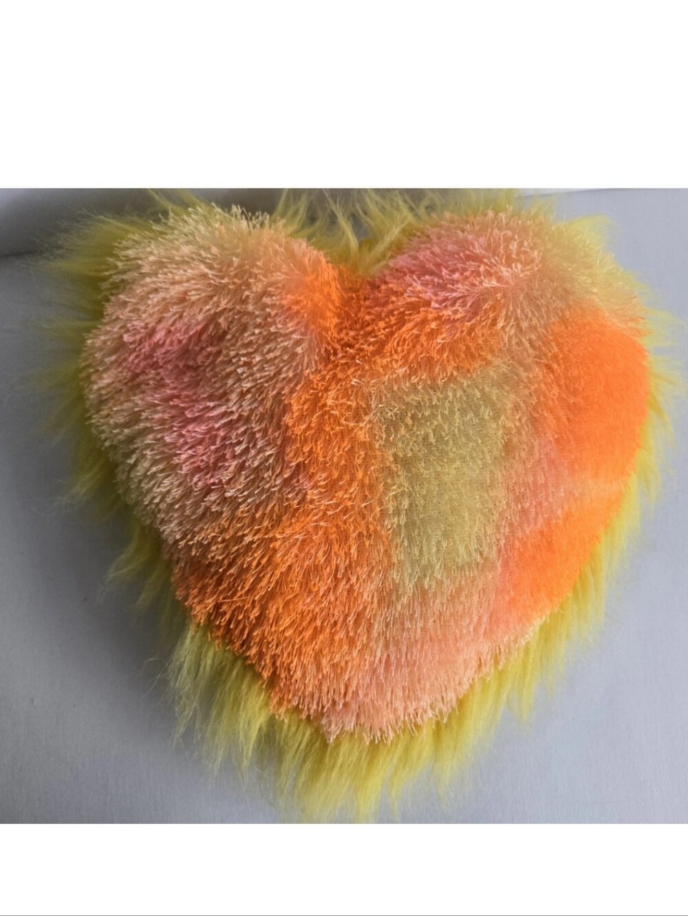 Heart Peekaboo Plush Pillow Retro